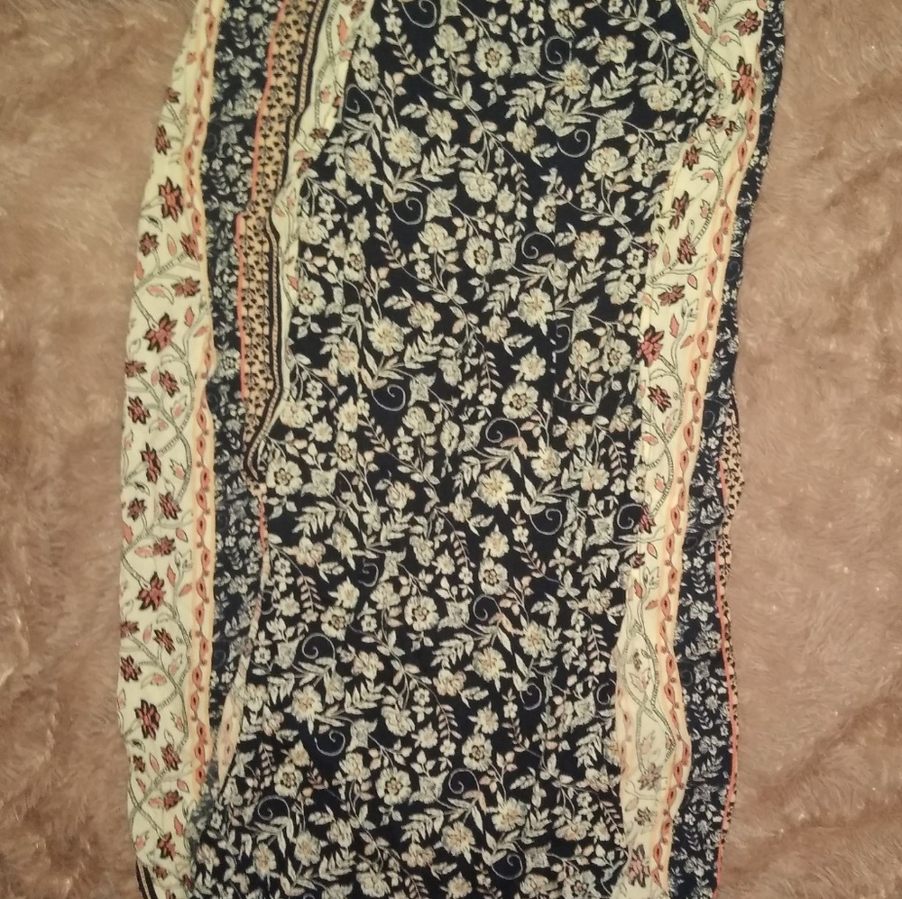 Maurice's double split high low skirt